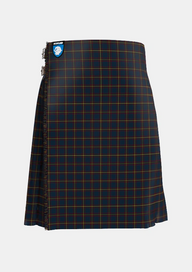 Traditional_MacLaine_of_Lochbuie_Hunting_Tartan_491_kilt_front_image_with_pleated_design_and_adjustable_buckles_for_men
