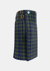Traditional_MacLaren_2_Tartan_342_kilt_right_image_with_pleated_design_and_adjustable_buckles_for_men