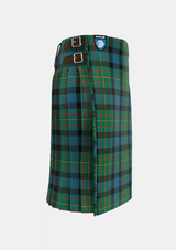 Traditional_MacLaren_Ancient_Tartan_kilt_right_image_with_pleated_design_and_adjustable_buckles_for_men