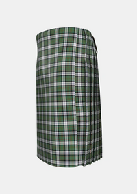 Traditional_MacLaren_Dress_Tartan_649_kilt_left_image_with_pleated_design_and_adjustable_buckles_for_men