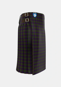 Traditional_MacLaren_Regent_Tartan_343_kilt_right_image_with_pleated_design_and_adjustable_buckles_for_men