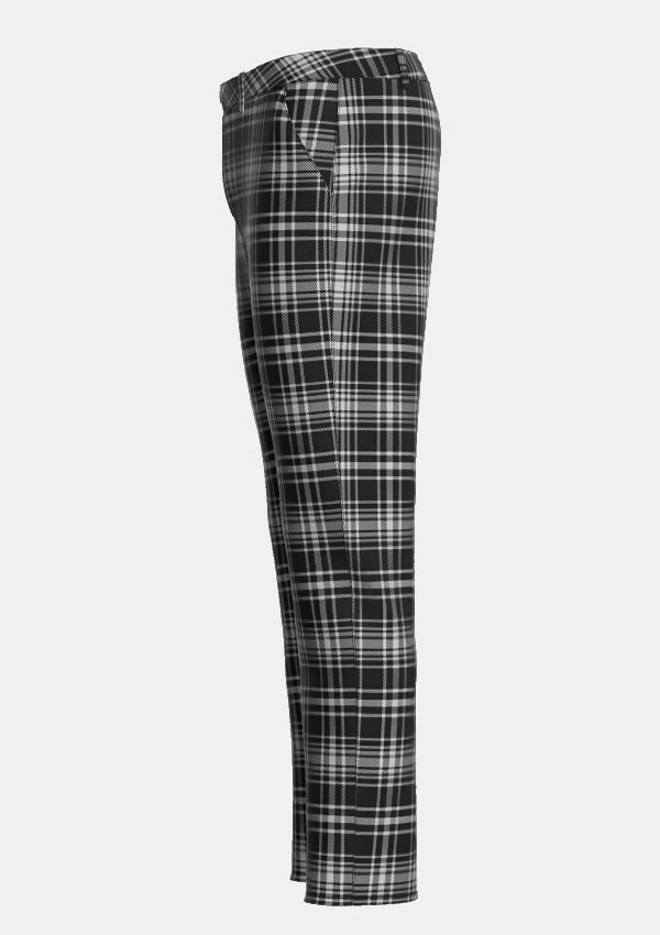 Traditional_MacLean_Black_and_White_Tartan_1824_Trouser_right_image