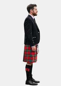 Traditional_MacLean_of_Duart_Modern_Tartan_Kilt_and_Argyle_Jacket_Kilt_Outfits_right_image