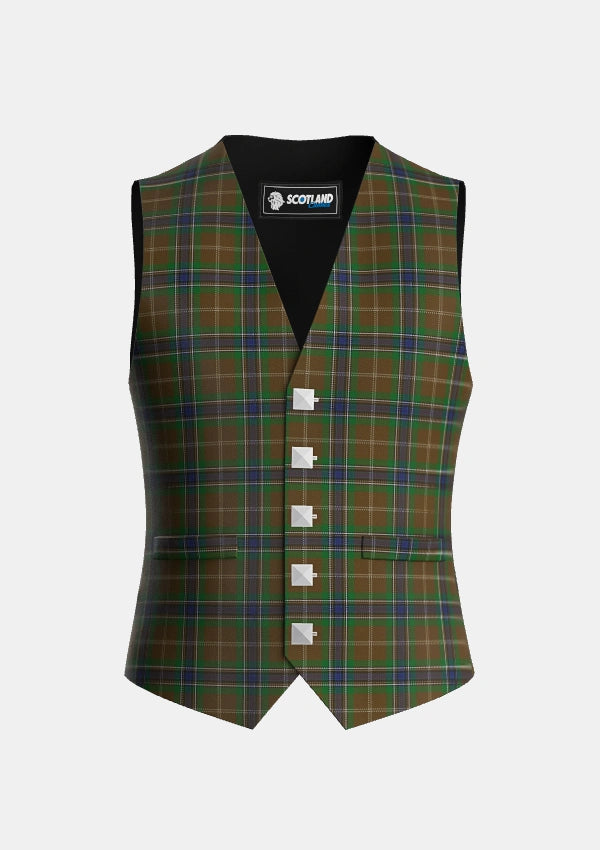 Traditional_MacLean_of_Kingairloch_Personal_Tartan_61_Waistcoat_front_image