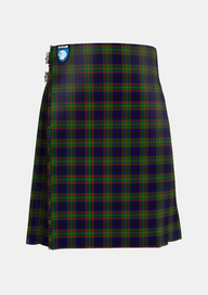 Traditional_MacLeish_Tartan_5689_kilt_front_image_with_pleated_design_and_adjustable_buckles_for_men