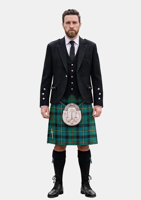Traditional_MacLeod_of_Harris_Ancient_Tartan_Kilt_and_Argyle_Jacket_Kilt_Outfits_front_image