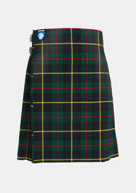 Traditional_MacLeod_of_Harris_Tartan_kilt_front_image_with_pleated_design_and_adjustable_buckles_for_men