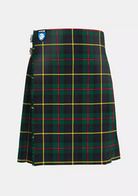 Traditional_MacLeod_of_Harris_Tartan_kilt_front_image_with_pleated_design_and_adjustable_buckles_for_men
