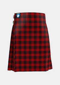 Traditional_MacLeod_of_Raasay_Tartan_kilt_front_image_with_pleated_design_and_adjustable_buckles_for_men