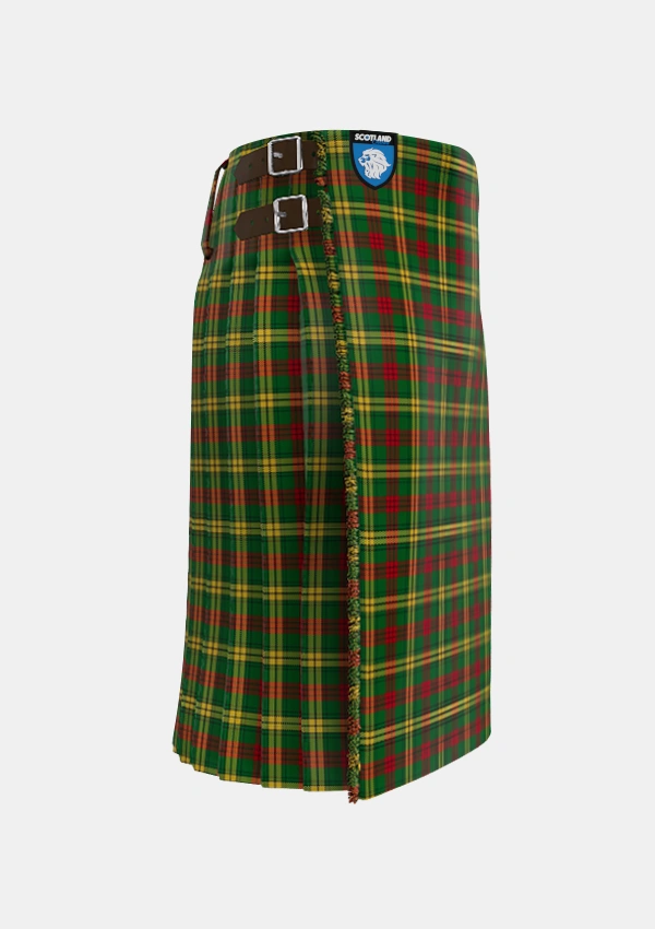 Traditional_MacMillan_1946_Tartan_3496_kilt_right_image_with_pleated_design_and_adjustable_buckles_for_men