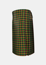 Traditional_MacMillan_Ancient_Tartan_2025_kilt_left_image_with_pleated_design_and_adjustable_buckles_for_men
