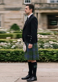 Traditional_MacMillan_Hunting_Tartan_667_Kilt_and_Argyle_Jacket_Kilt_Outfit_left_image