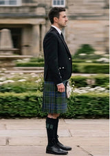 Traditional_MacMillan_Hunting_Tartan_667_Kilt_and_Argyle_Jacket_Kilt_Outfit_right_image