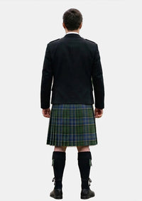 Traditional_MacMillan_Hunting_Tartan_667_Kilt_and_Argyle_Jacket_Kilt_Outfits_back_image
