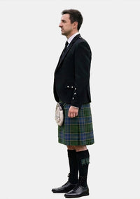 Traditional_MacMillan_Hunting_Tartan_667_Kilt_and_Argyle_Jacket_Kilt_Outfits_left_image