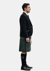 Traditional_MacMillan_Hunting_Tartan_667_Kilt_and_Argyle_Jacket_Kilt_Outfits_right_image