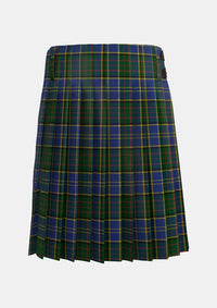 Traditional_MacMillan_Hunting_Tartan_kilt_667_back_image_with_pleated_design_and_adjustable_buckles_for_men