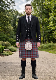 Traditional_MacNamara_Tartan_6432_Kilt_and_Argyle_Jacket_Kilt_Outfit_front_image