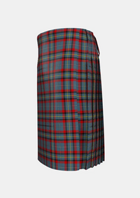 Traditional_MacNamara_Tartan_kilt_6432_left_image_with_pleated_design_and_adjustable_buckles_for_men
