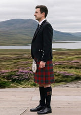 Traditional_MacNicol_Tartan_498_Kilt_and_Argyle_Jacket_Kilt_Outfit_left_image