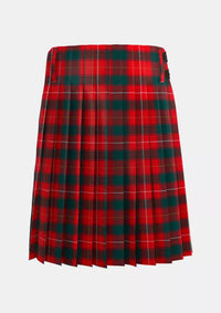 Traditional_MacPhee_Red_Tartan_kilt_back_image_with_pleated_design_and_adjustable_buckles_for_men