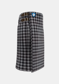 Traditional_MacPherson_4_Tartan_1344_kilt_right_image_with_pleated_design_and_adjustable_buckles_for_men