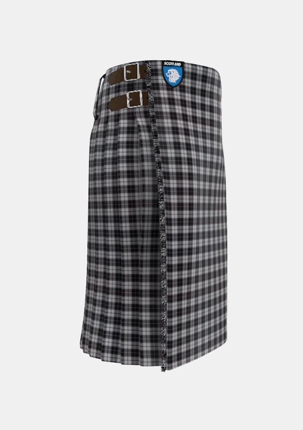 Traditional_MacPherson_4_Tartan_1344_kilt_right_image_with_pleated_design_and_adjustable_buckles_for_men