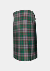 Traditional_MacPherson_Gathering_1996_Tartan_3552_kilt_left_image_with_pleated_design_and_adjustable_buckles_for_men