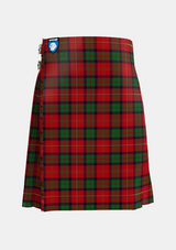 Traditional_MacPherson_of_Cluny_Tartan_906_kilt_front_image_with_pleated_design_and_adjustable_buckles_for_men