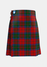 Traditional_MacQuarrie_2_Tartan_858_kilt_front_image_with_pleated_design_and_adjustable_buckles_for_men