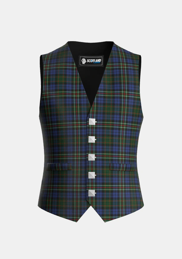 Traditional_MacRae_Hunting_4_Tartan_799_Waistcoat_front_image
