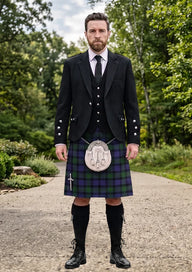 Traditional_MacTaggart_Tartan_409_Kilt_and_Argyle_Jacket_Kilt_Outfit_front_image