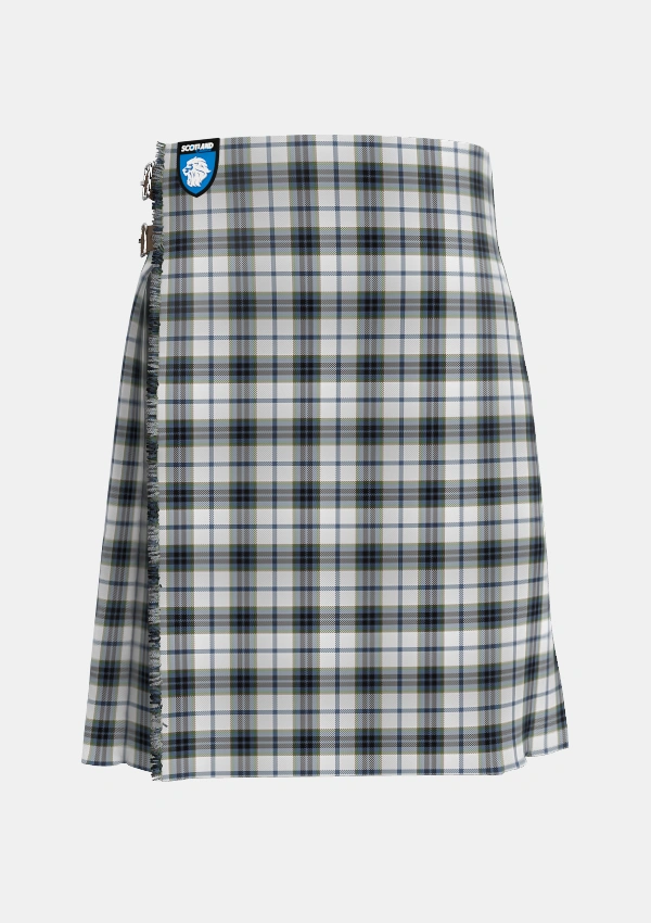 Traditional_MacTavish_of_Dunardry_Dress_Tartan_10731_kilt_front_image_with_pleated_design_and_adjustable_buckles_for_men