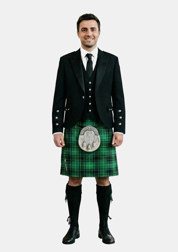 Traditional_Macarthur_tartan_1100_Kilt_and_Argyle_Jacket_Kilt_Outfits_front_image