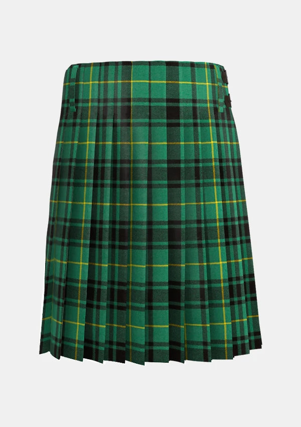 Traditional_Macarthur_tartan_back_image_with_pleated_design_and_adjustable_buckles_for_men