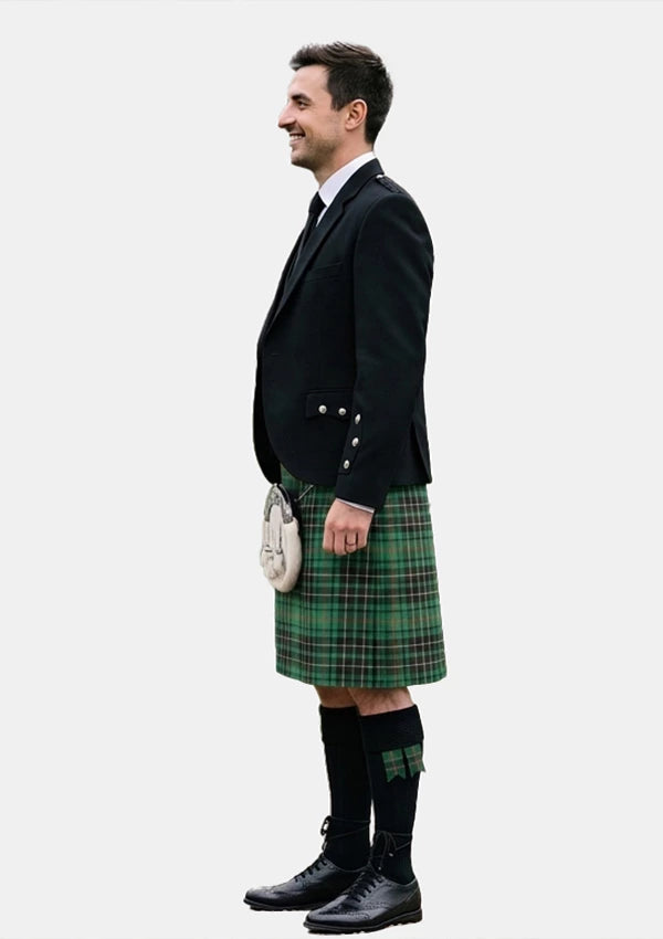 Traditional_Macaulay_Hunting_tartan_827_Kilt_and_Argyle_Jacket_Kilt_Outfits_left_image