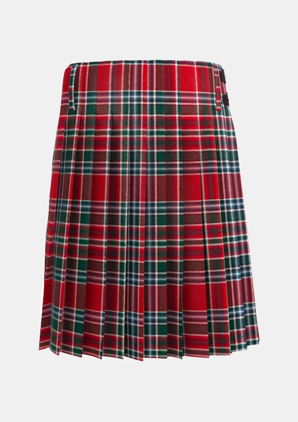 Traditional_Macbean_tartan_back_image_with_pleated_design_and_adjustable_buckles_for_men