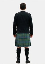 Traditional_Macdonald_of_Clanranald_tartan_4521_Kilt_and_Argyle_Jacket_Kilt_Outfits_back_image