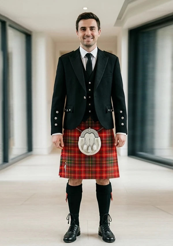 Traditional_Macdougall_Tartan_Kilt_and_Argyle_Jacket_Kilt_Outfit_front_image