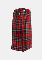 Traditional_Macfarlane_tartan_right_image_with_pleated_design_and_adjustable_buckles_for_men