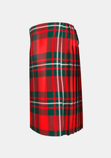 Traditional_Macgregor_tartan_left_image_with_pleated_design_and_adjustable_buckles_for_men