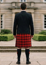 Traditional_Maciver_tartan_1203_Kilt_and_Argyle_Jacket_Kilt_Outfit_back_image