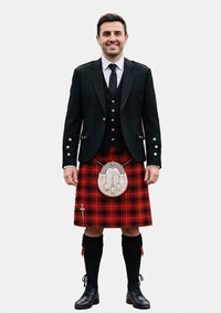 Traditional_Maciver_tartan_1203_Kilt_and_Argyle_Jacket_Kilt_Outfits_front_image
