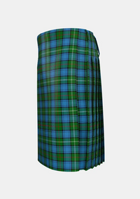 Traditional_Mack_Original_Tartan_kilt_left_image_with_pleated_design_and_adjustable_buckles_for_men