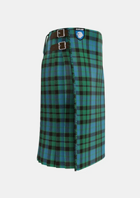 Traditional_Mackay_Ancient_Tartan_kilt_right_image_with_pleated_design_and_adjustable_buckles_for_men