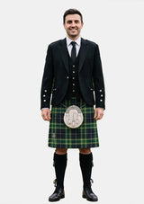 Traditional_Mackellar_tartan_939_Kilt_and_Argyle_Jacket_Kilt_Outfits_front_image