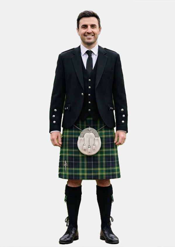 Traditional_Mackellar_tartan_939_Kilt_and_Argyle_Jacket_Kilt_Outfits_front_image