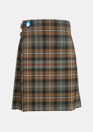 Traditional_Mackenzie_Weathered_tartan_front_image_with_pleated_design_and_adjustable_buckles_for_men