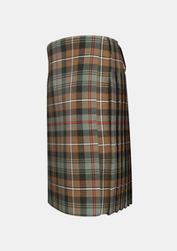 Traditional_Mackenzie_Weathered_tartan_left_image_with_pleated_design_and_adjustable_buckles_for_men