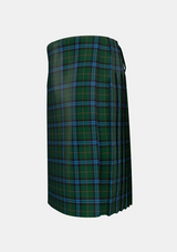 Traditional_Mackie_Tartan_kilt_11645_left_image_with_pleated_design_and_adjustable_buckles_for_men